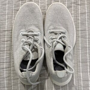 Allbirds Women's Light Gray Wool Sneakers- 9